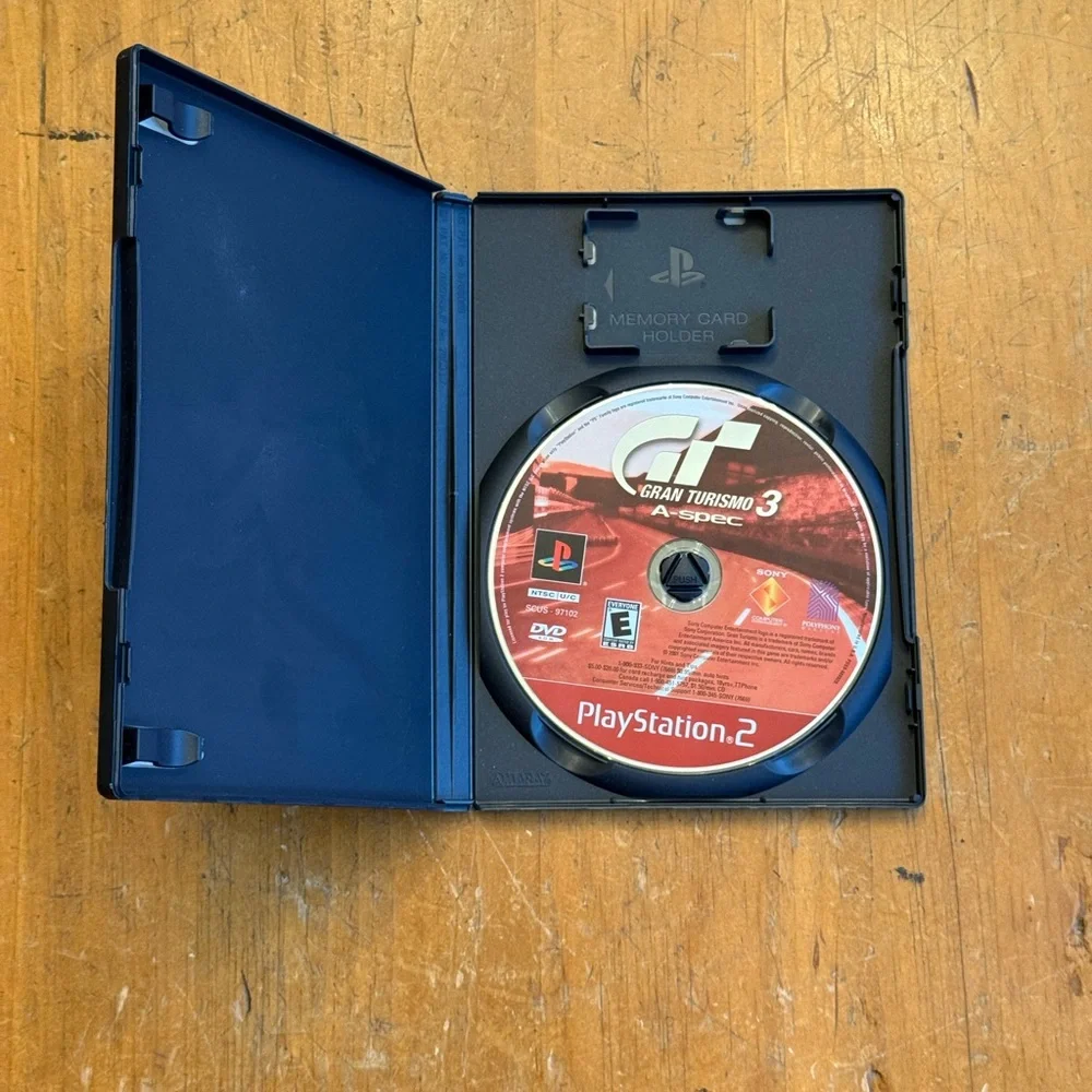 Gran Turismo 3 A-Spec for Sony 2 - Black Case